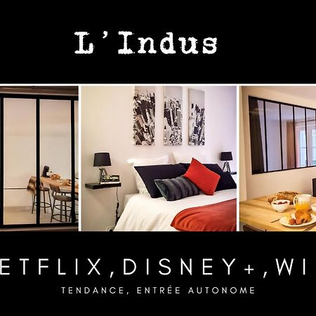 L'Indus 3 Etoiles Wifi, Netflix, Disney, Coeur De Bastide Вильфранш-де-Руэрг Экстерьер фото
